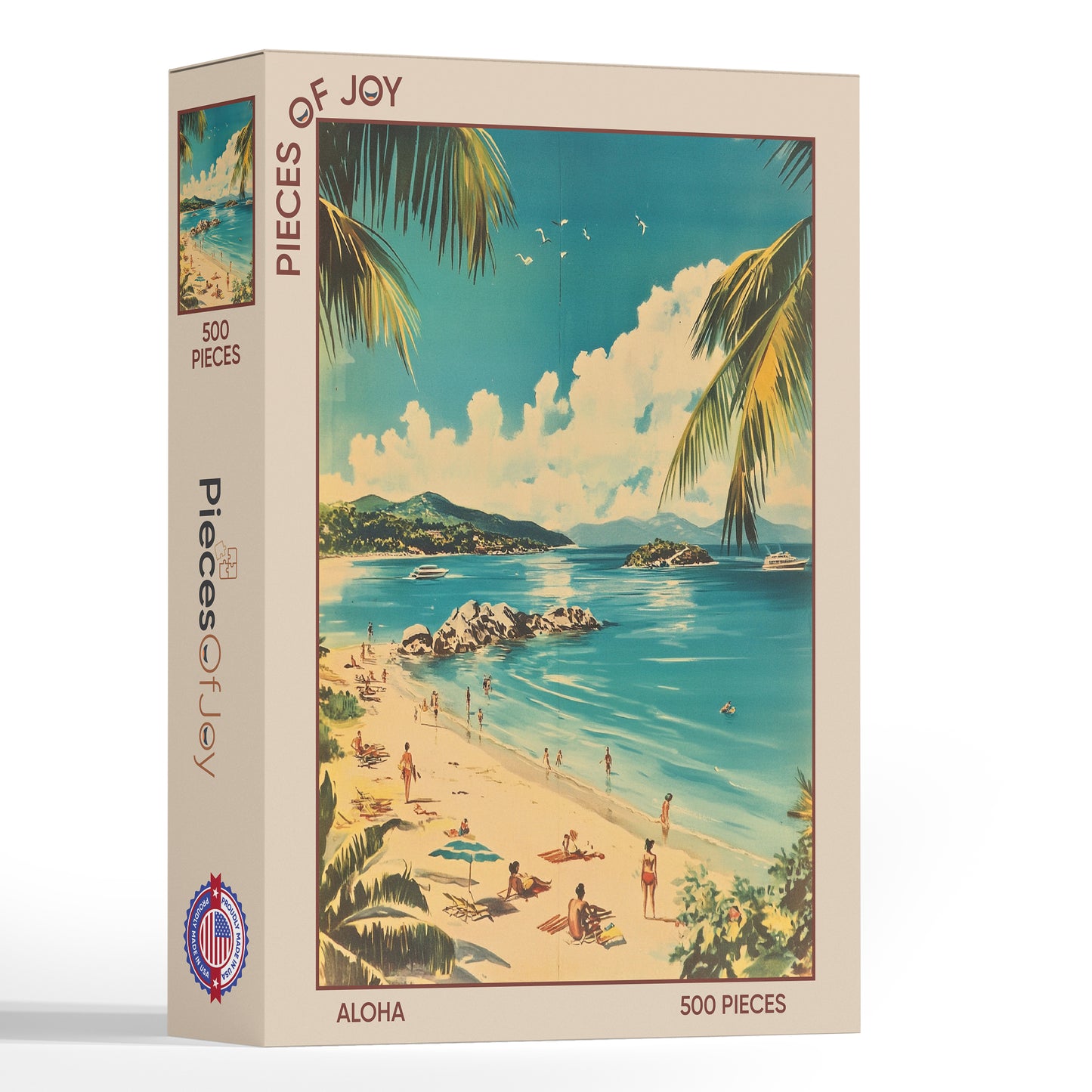 PiecesOfJoy Piece Jigsaw Puzzle, Aloha