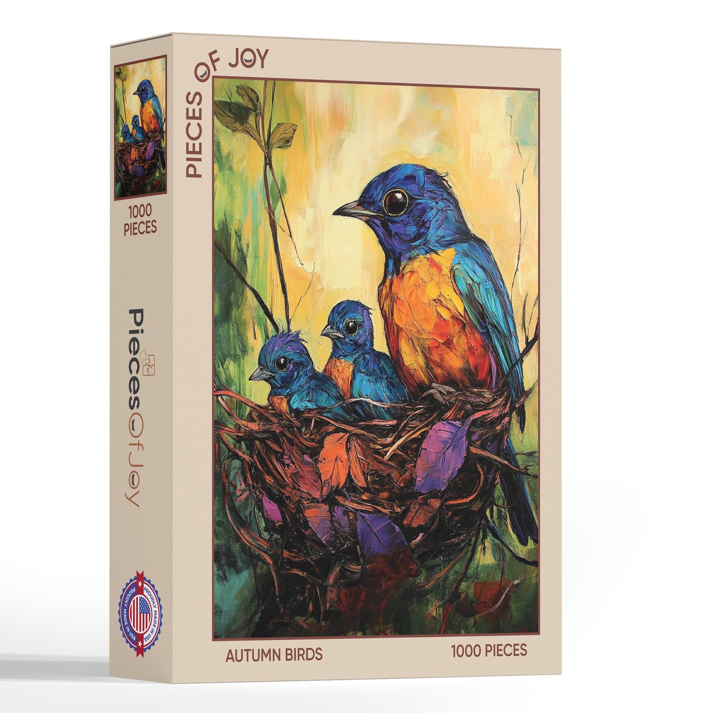 PiecesOfJoy Jigsaw Puzzle, Autumn Birds