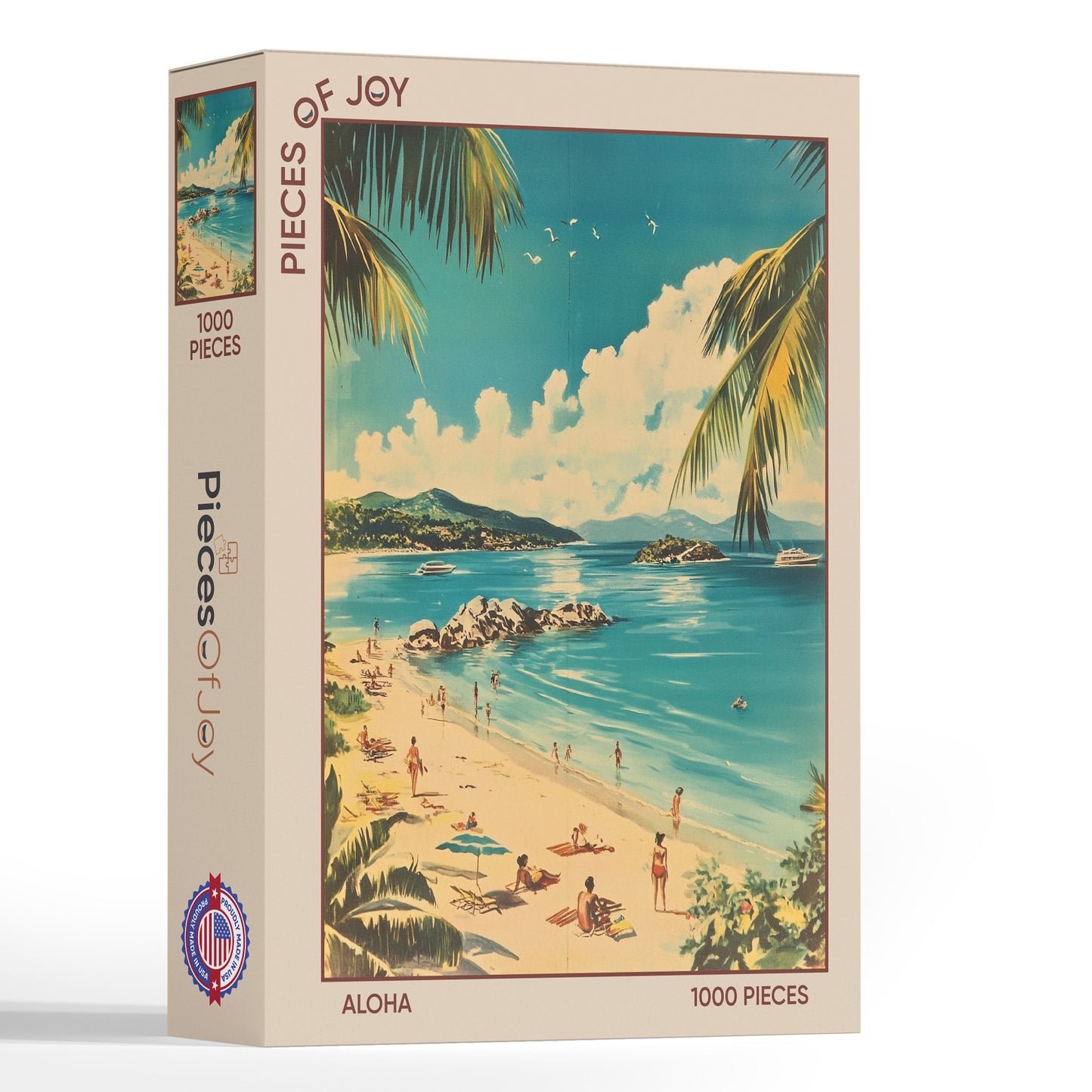 PiecesOfJoy Piece Jigsaw Puzzle, Aloha