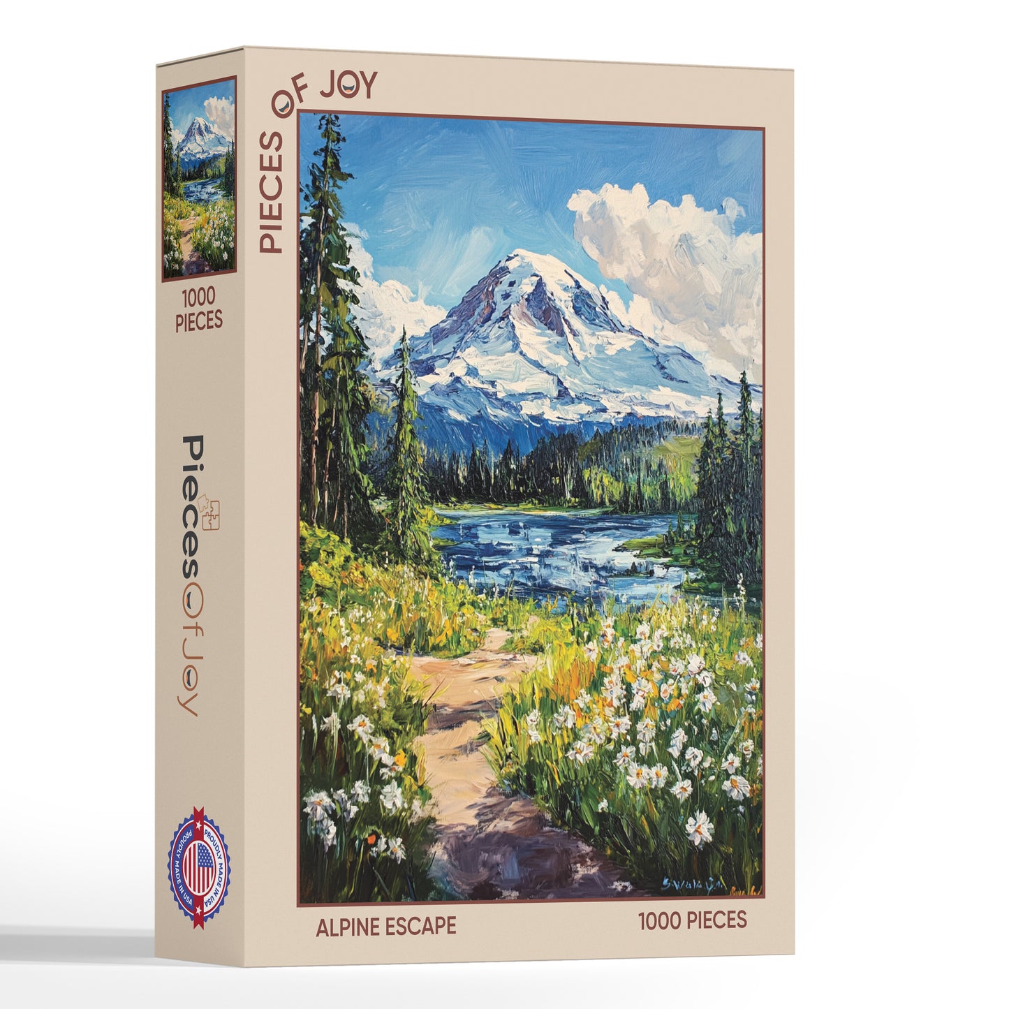 PiecesOfJoy Jigsaw Puzzle, Alpine Escape