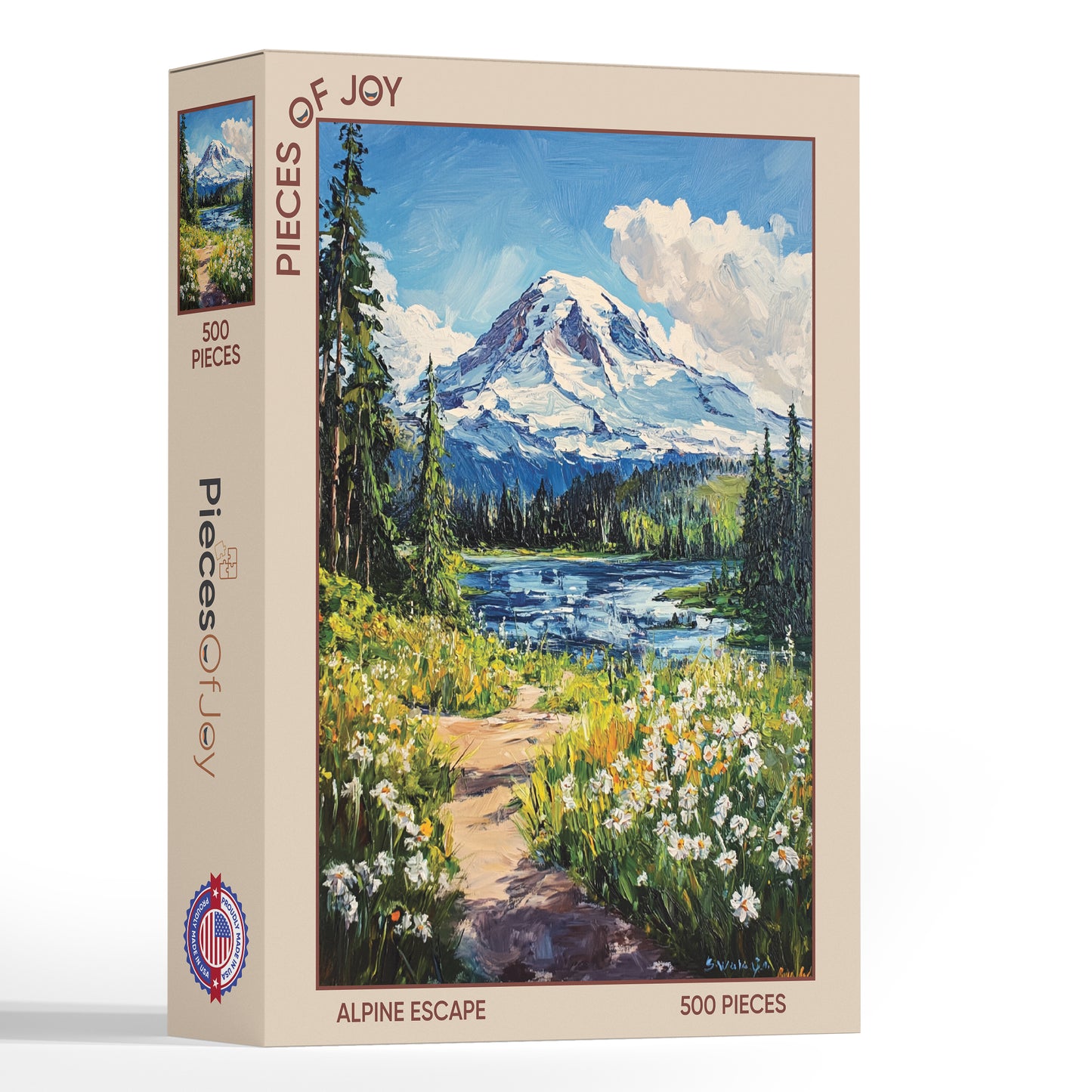 PiecesOfJoy Jigsaw Puzzle, Alpine Escape