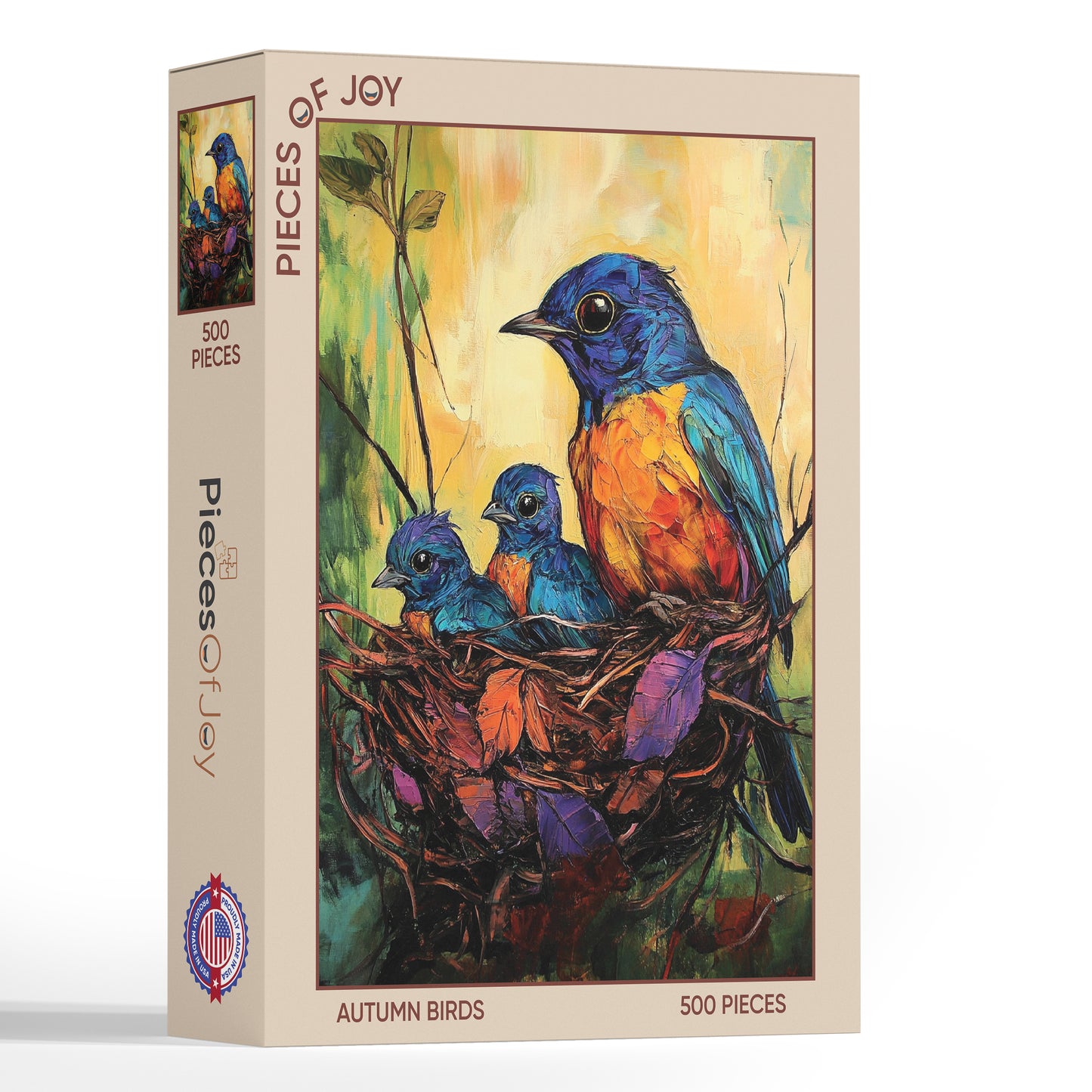 PiecesOfJoy Jigsaw Puzzle, Autumn Birds