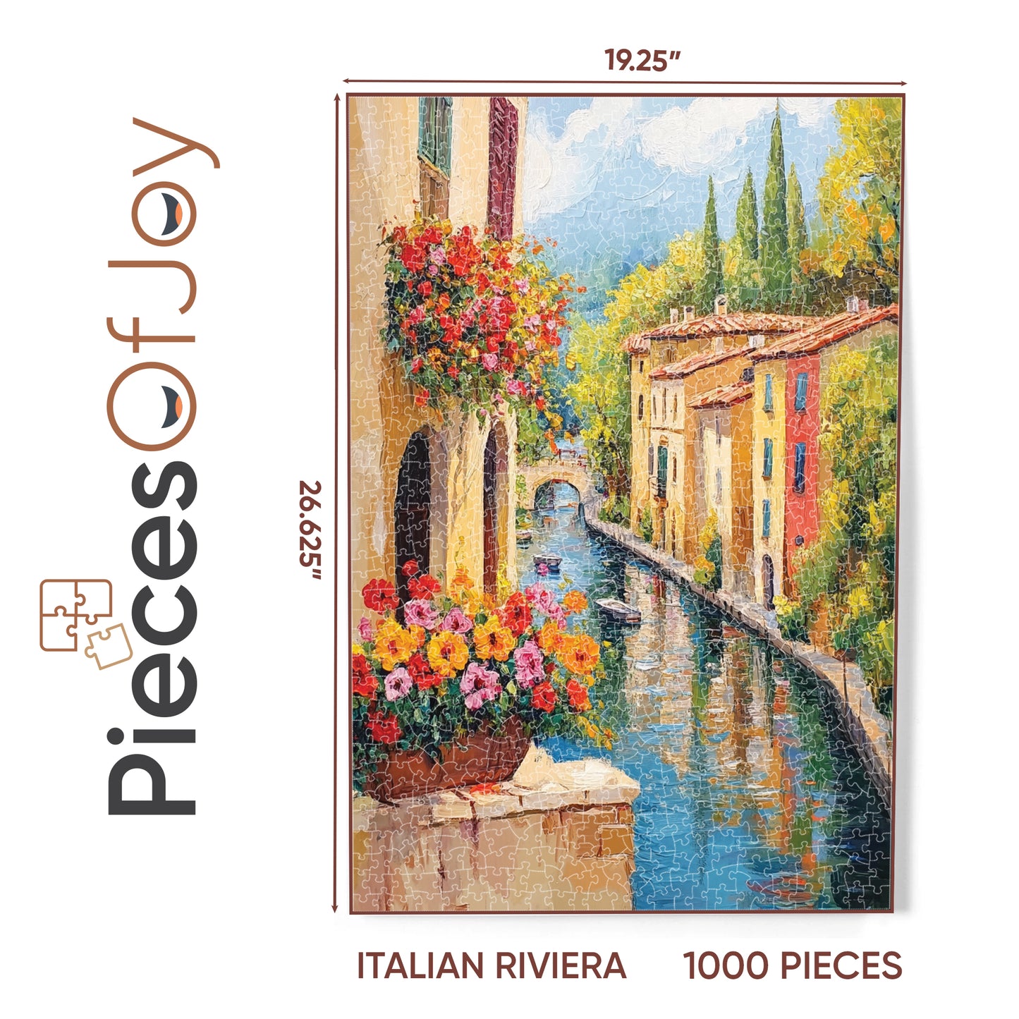 PiecesOfJoy Jigsaw Puzzle, Italian Riviera