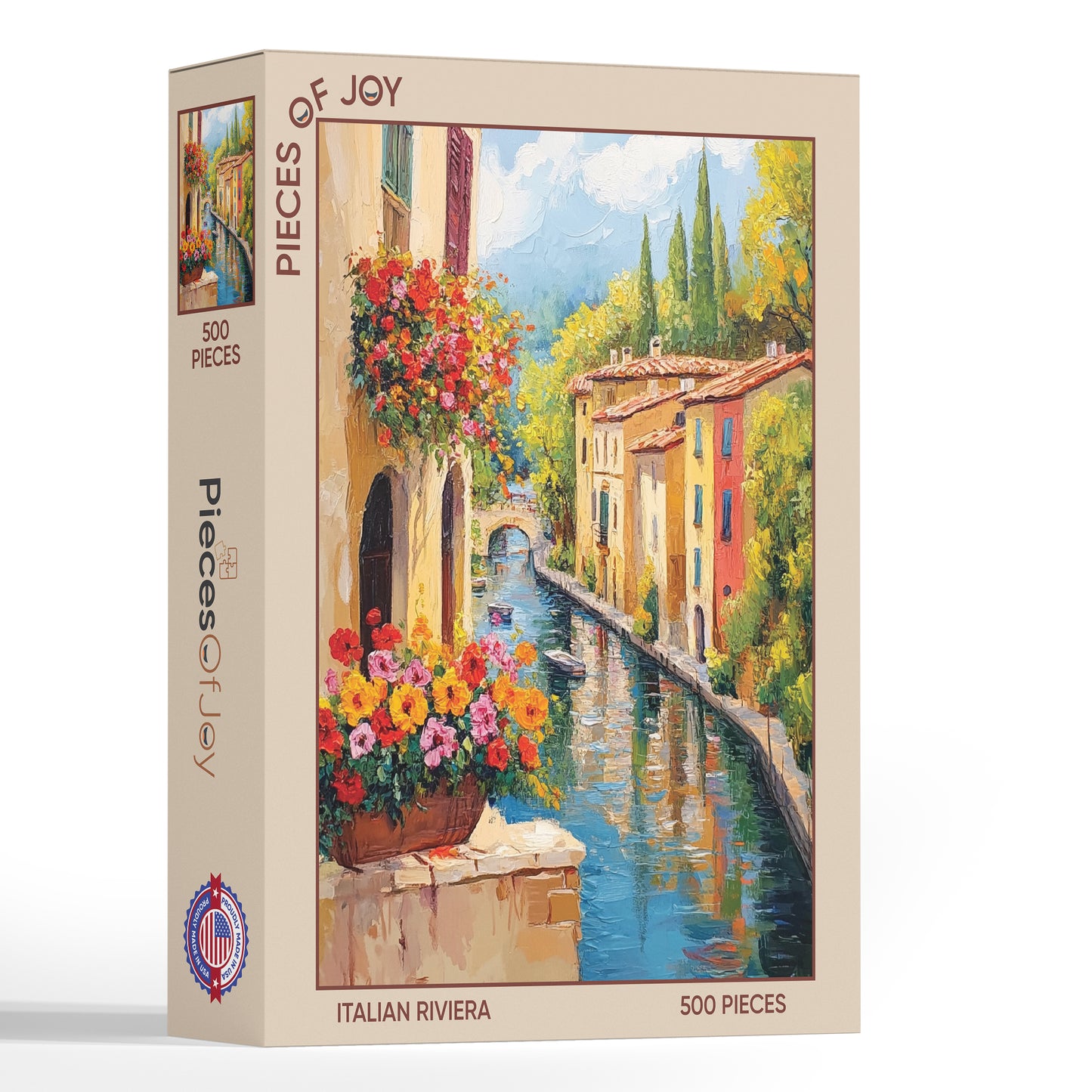 PiecesOfJoy Jigsaw Puzzle, Italian Riviera