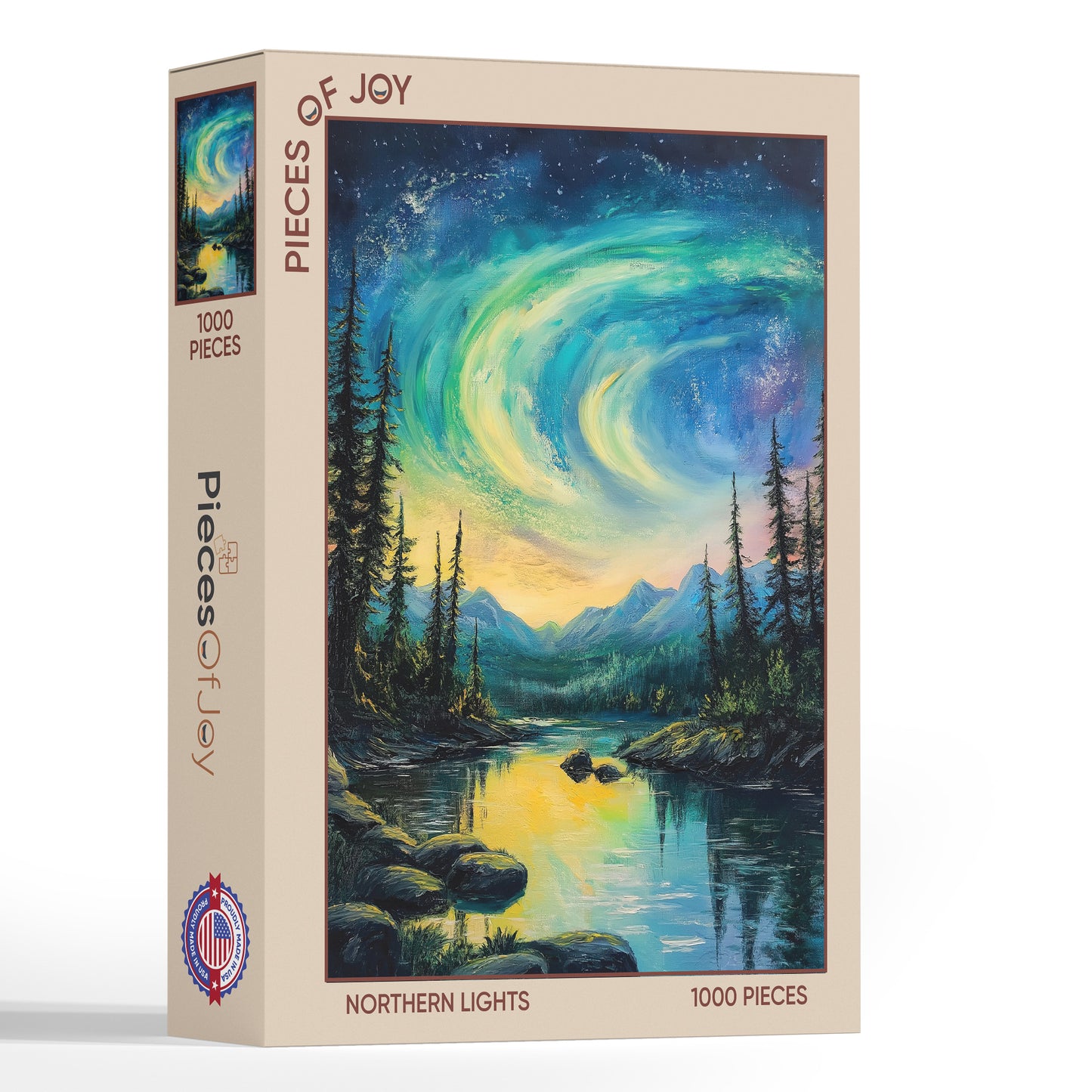 PiecesOfJoy Jigsaw Puzzle, Northern Lights