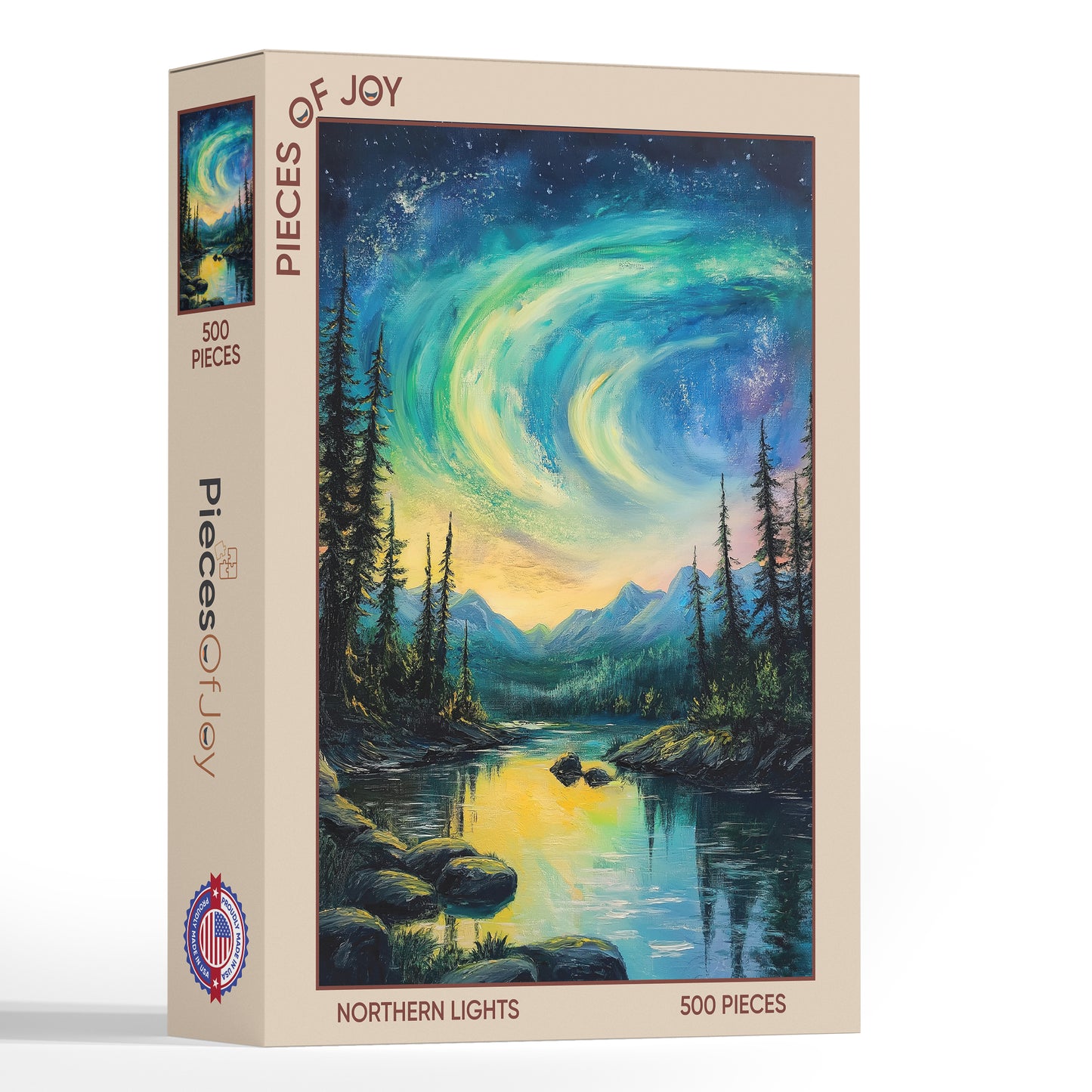 PiecesOfJoy Jigsaw Puzzle, Northern Lights