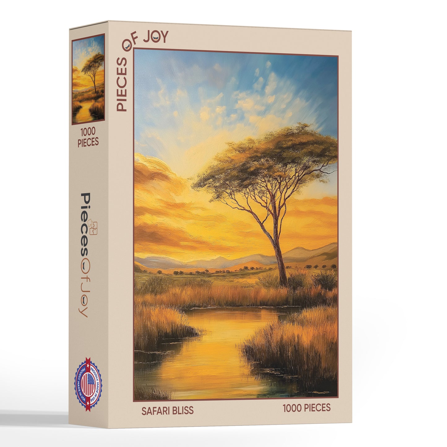 PiecesOfJoy Jigsaw Puzzle, Safari Bliss