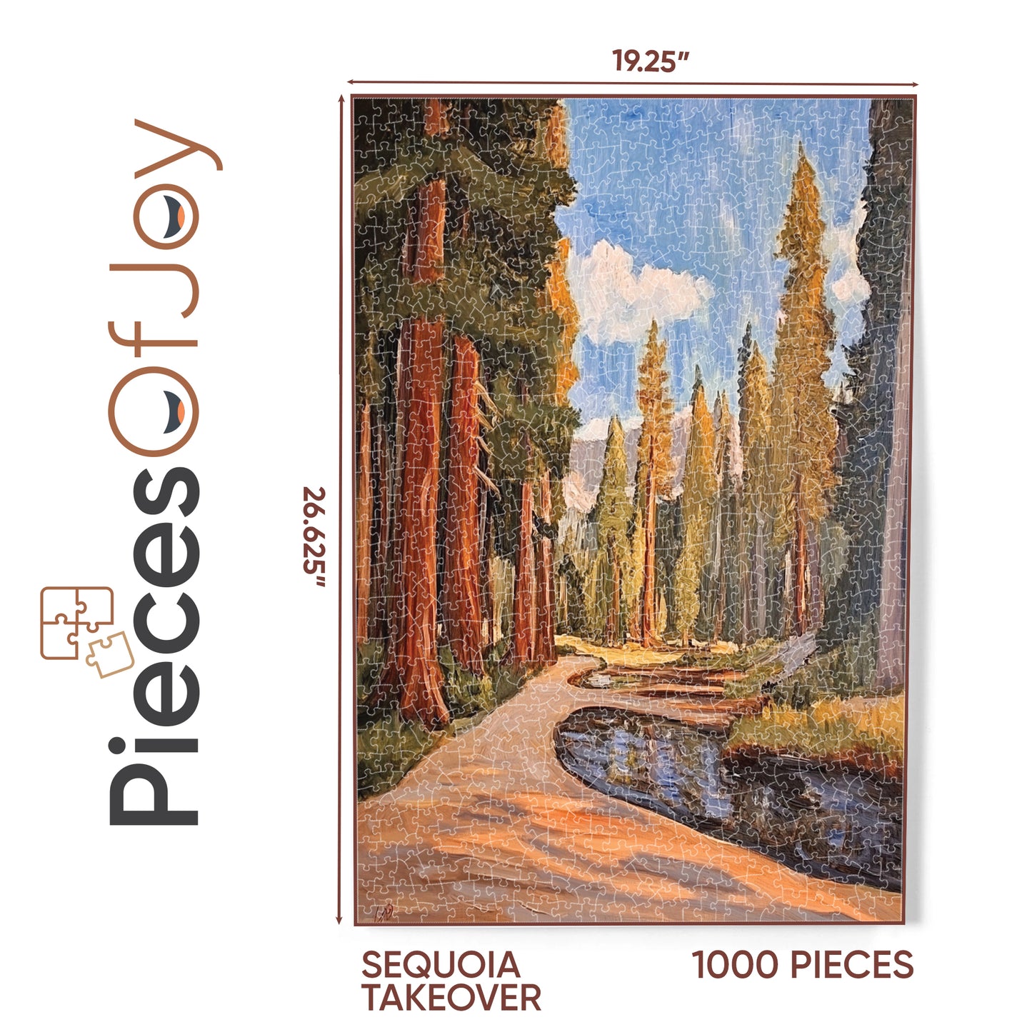 PiecesOfJoy Jigsaw Puzzle, Sequoia Takeover