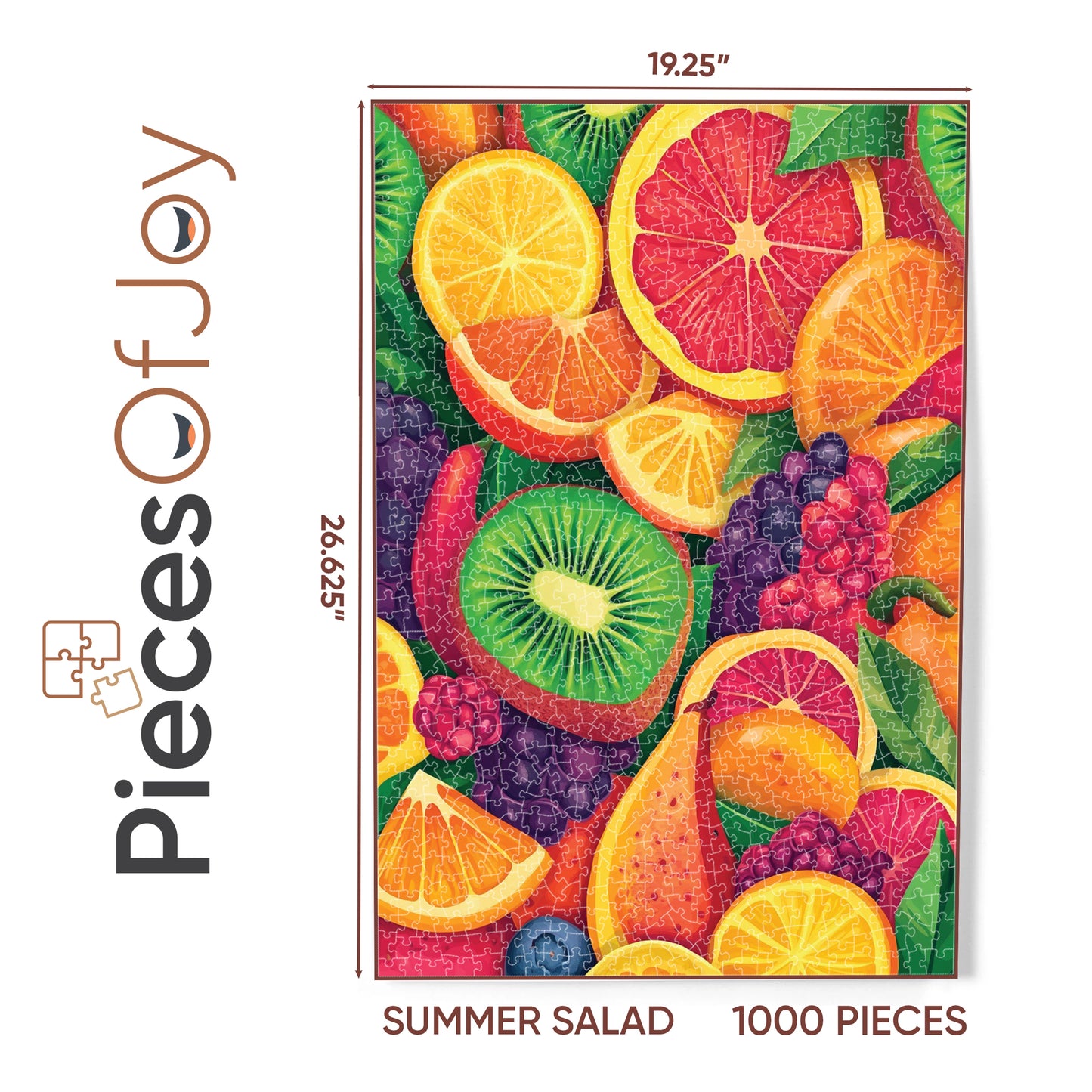 PiecesOfJoy Jigsaw Puzzle, Summer Salad