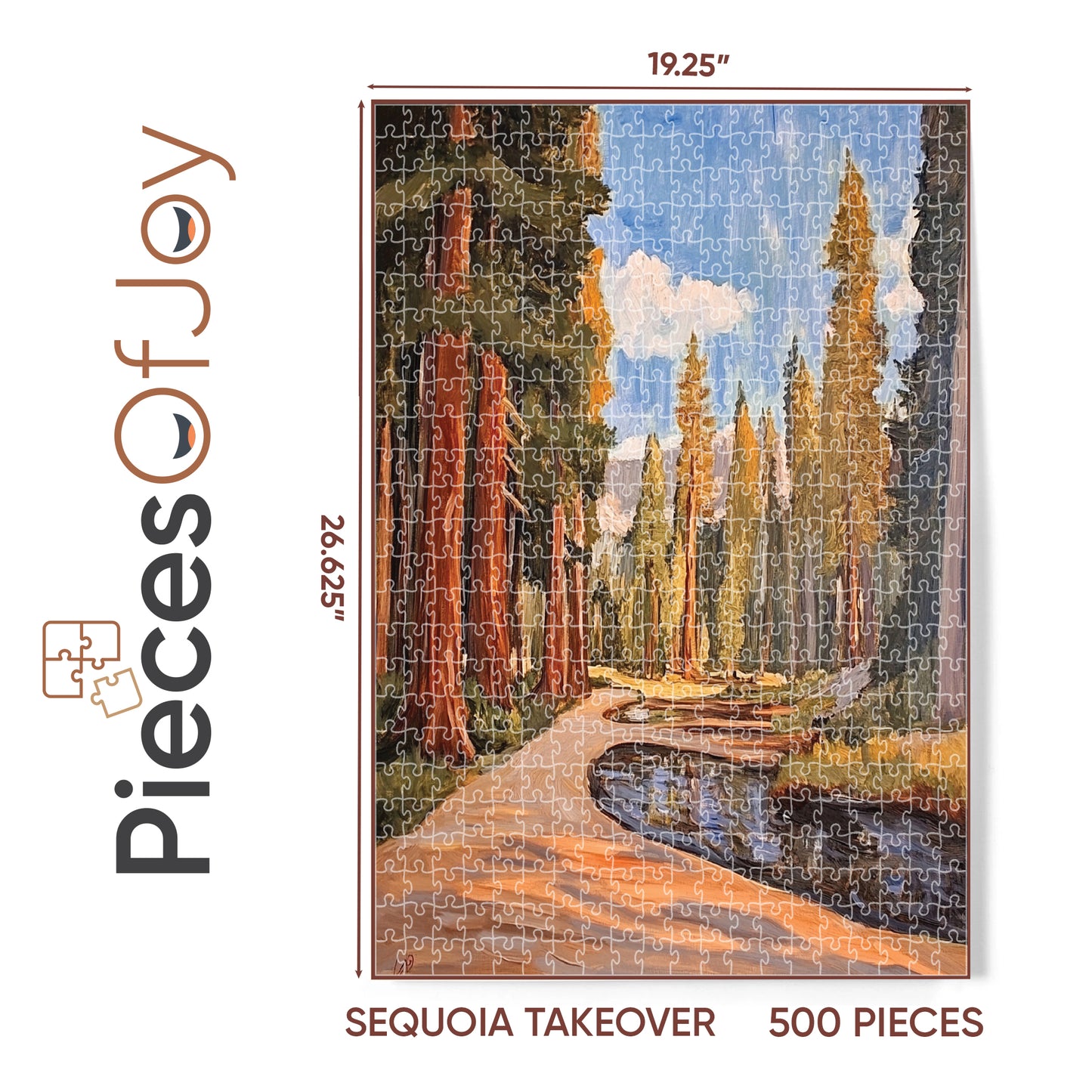 PiecesOfJoy Jigsaw Puzzle, Sequoia Takeover