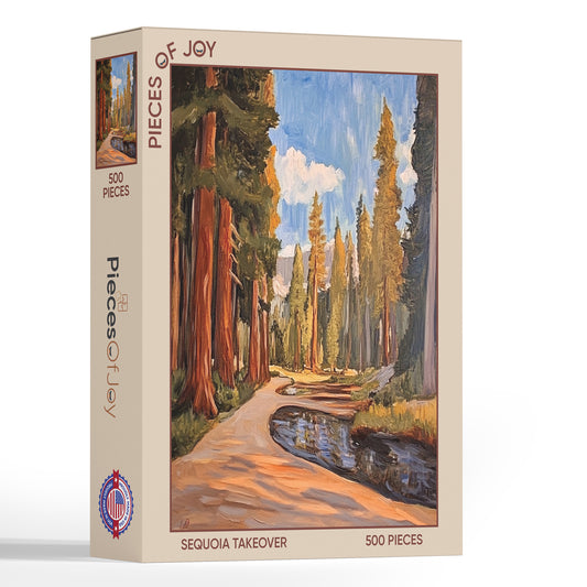 PiecesOfJoy Jigsaw Puzzle, Sequoia Takeover