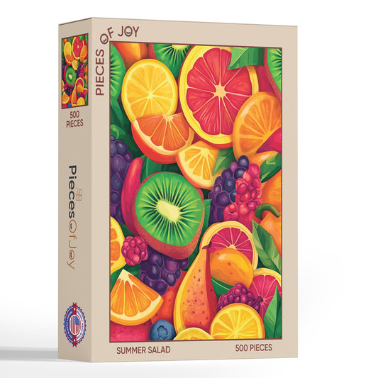 PiecesOfJoy Jigsaw Puzzle, Summer Salad