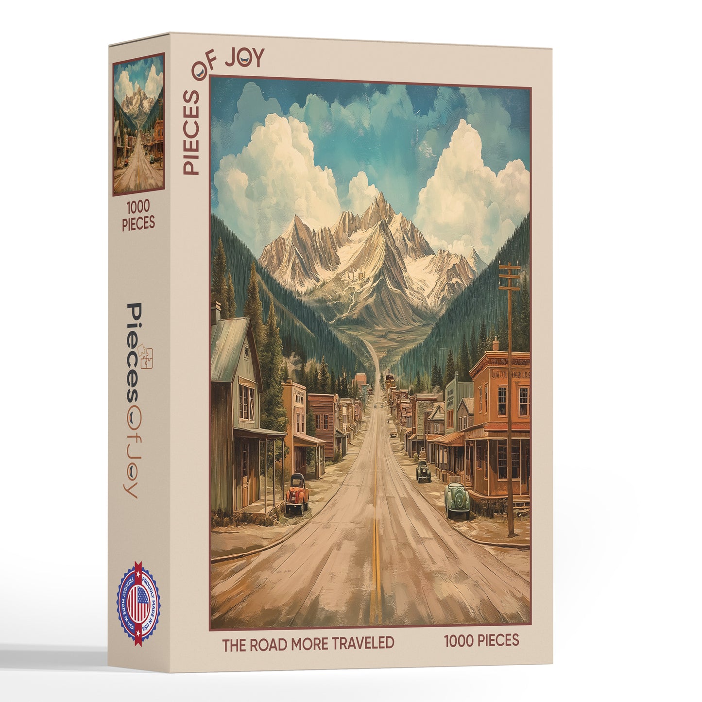 PiecesOfJoy Jigsaw Puzzle, Road More Traveled