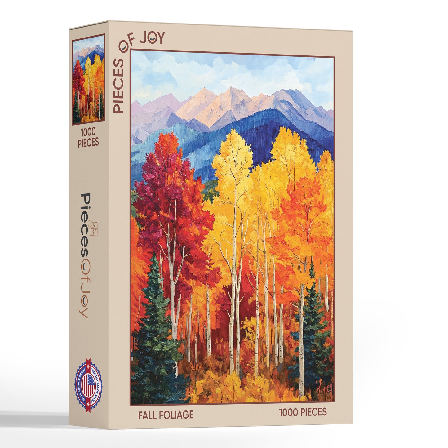 PiecesOfJoy Piece Jigsaw Puzzle, Fall Foliage